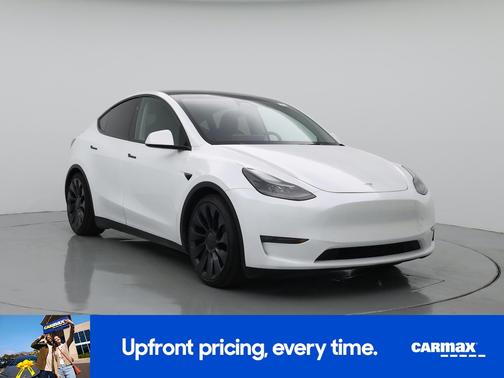 White 2024 Tesla Model Y Performance