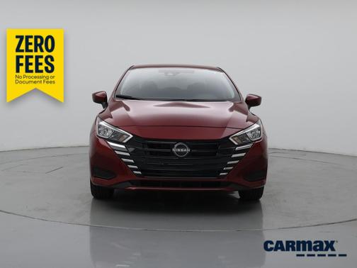 Burgundy 2024 Nissan Versa SV