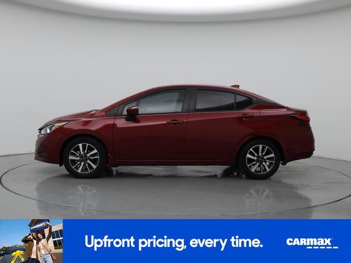 Burgundy 2024 Nissan Versa SV