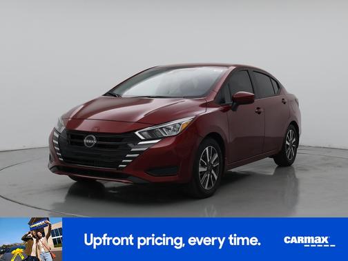 Burgundy 2024 Nissan Versa SV