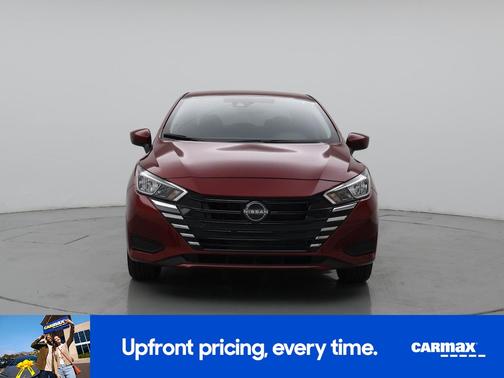 Burgundy 2024 Nissan Versa SV