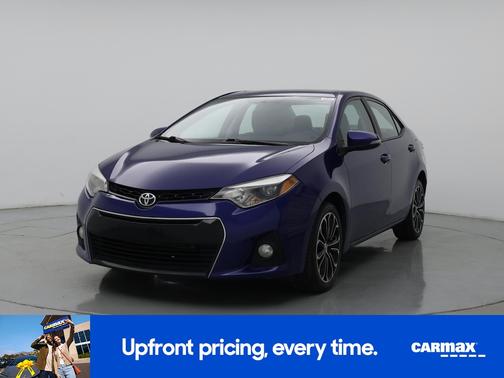 Blue 2014 Toyota Corolla S