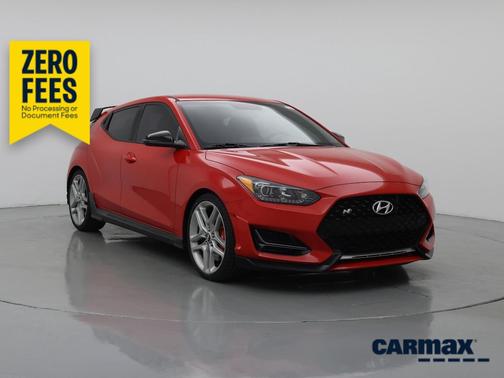 Red 2020 Hyundai Veloster N