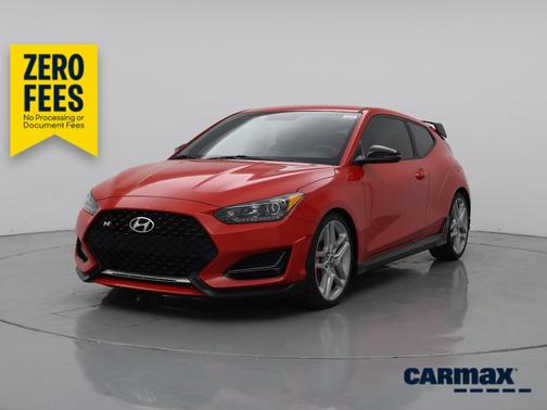 Red 2020 Hyundai Veloster N