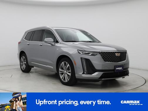 Silver 2025 Cadillac XT6 Premium Luxury