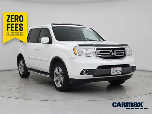 White 2014 Honda Pilot EX-L