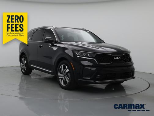 Black 2023 Kia Sorento Plug-In Hybrid SX Prestige