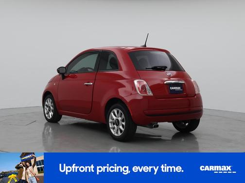 Red 2017 FIAT 500 Pop