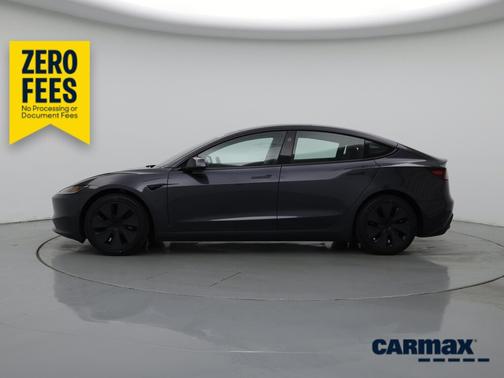 Gray 2025 Tesla Model 3 Long Range