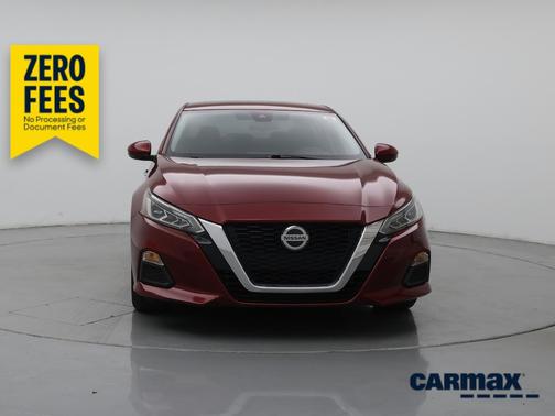 Burgundy 2021 Nissan Altima SV