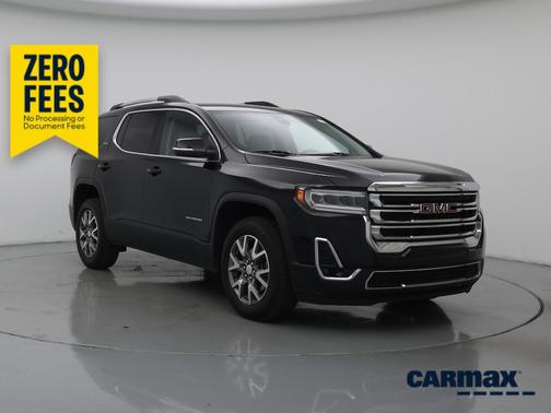 Black 2021 GMC Acadia SLT