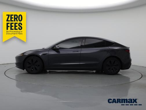 Gray 2025 Tesla Model 3 Long Range