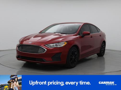 Red 2020 Ford Fusion SE