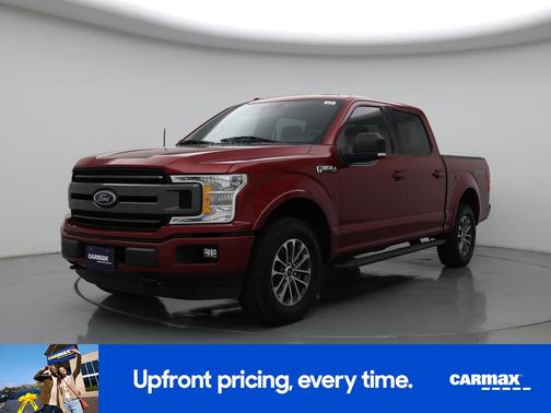 Red 2018 Ford F-150 XLT