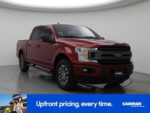 Red 2018 Ford F-150 XLT