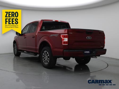 Red 2018 Ford F-150 XLT