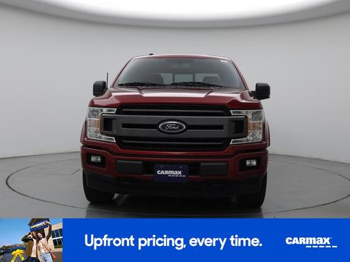 Red 2018 Ford F-150 XLT