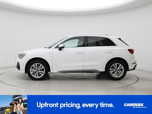 White 2024 Audi Q3 S-Line Premium