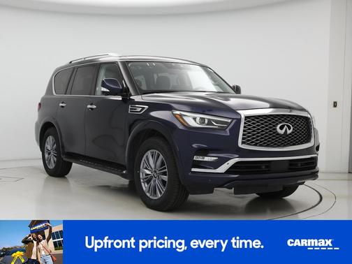 Blue 2024 INFINITI QX80 Luxe