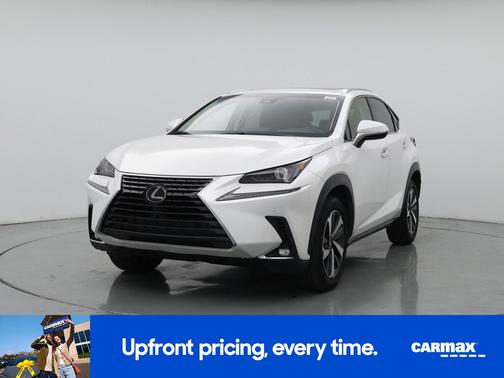 White 2019 Lexus NX 300