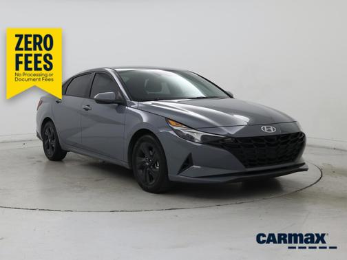 Gray 2022 Hyundai ELANTRA HEV Blue
