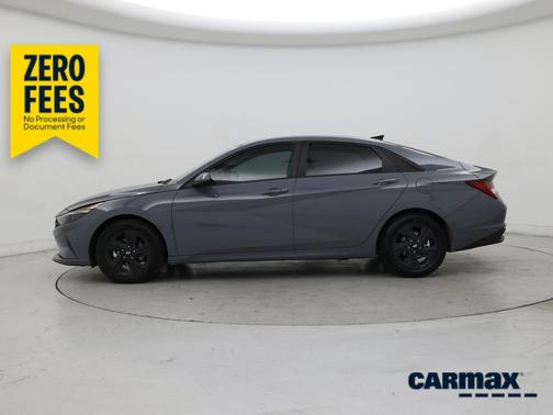 Gray 2022 Hyundai ELANTRA HEV Blue