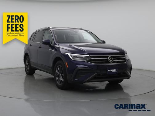 Blue 2022 Volkswagen Tiguan SE