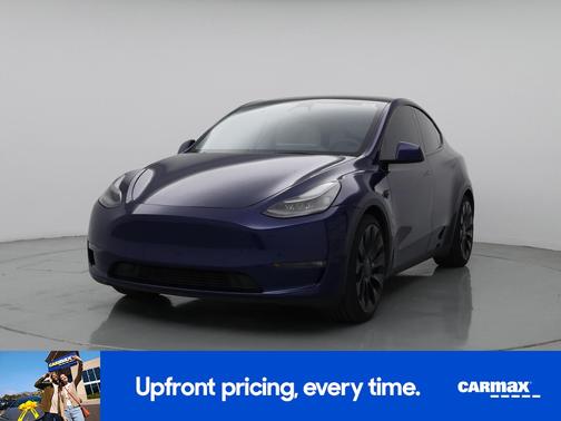 Blue 2022 Tesla Model Y Performance