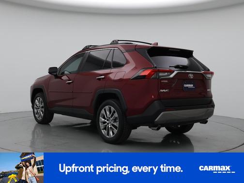 Burgundy 2022 Toyota RAV4 Limited