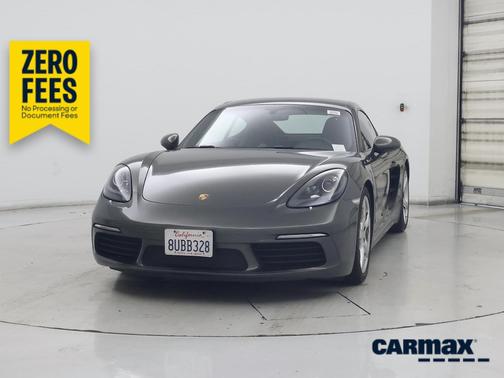 Green 2021 Porsche 718 Cayman S
