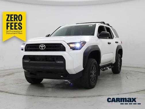 White 2025 Toyota 4Runner SR5