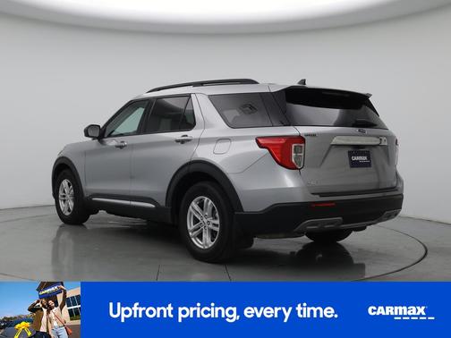 Silver 2022 Ford Explorer XLT