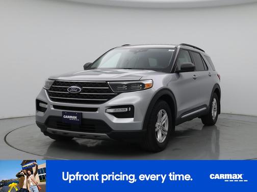 Silver 2022 Ford Explorer XLT
