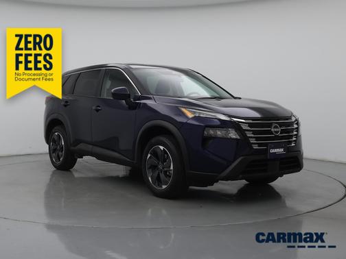 Blue 2025 Nissan Rogue SV