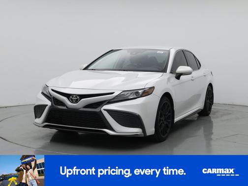 White 2021 Toyota Camry XSE