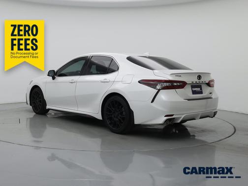 White 2021 Toyota Camry XSE