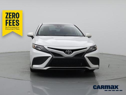 White 2021 Toyota Camry XSE