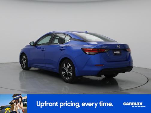 Blue 2021 Nissan Sentra SV