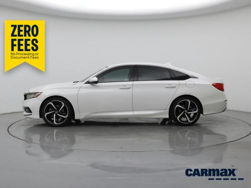 White 2020 Honda Accord Sport
