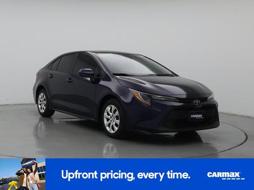 Blue 2020 Toyota Corolla LE