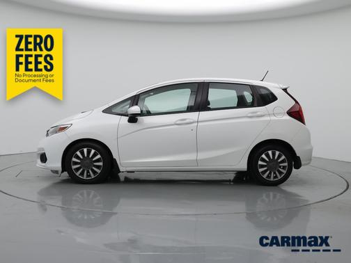 White 2020 Honda Fit LX