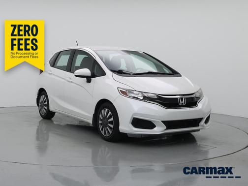 White 2020 Honda Fit LX