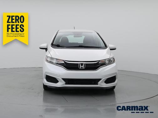 White 2020 Honda Fit LX