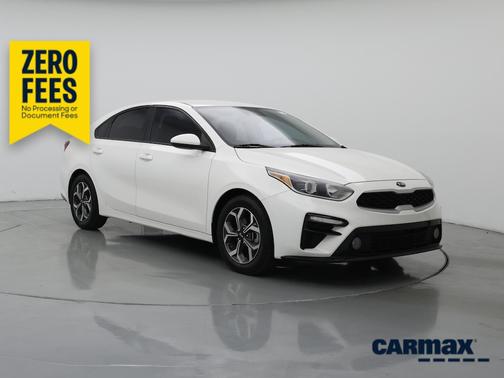 White 2020 Kia Forte LXS