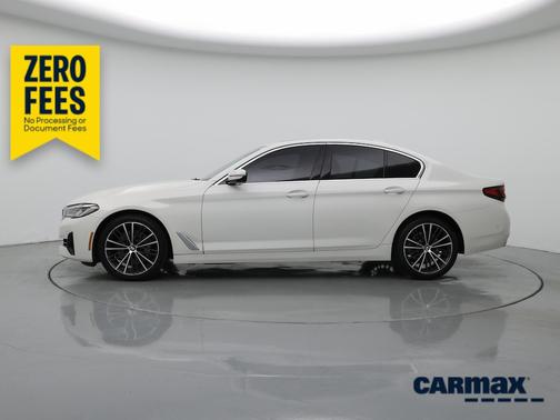 White 2023 BMW 530 I