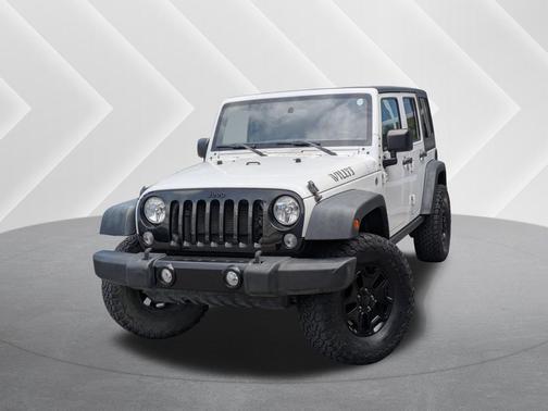 Bright White Clearcoat 2015 Jeep Wrangler Unlimited Willys Wheeler