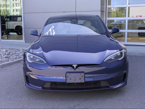 Blue 2022 Tesla Model S