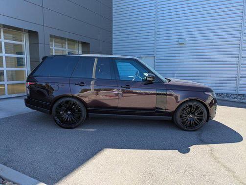 Red 2018 Land Rover Range Rover 3.0L Supercharged HSE