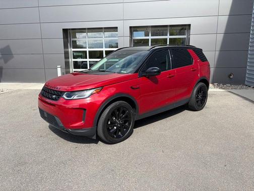Red Metallic 2023 Land Rover Discovery Sport SE