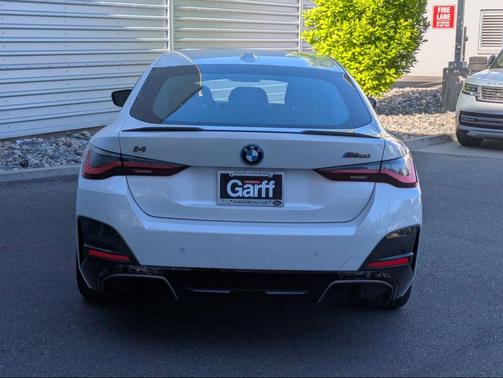 Mineral White Metallic 2023 BMW i4 Gran Coupe M50